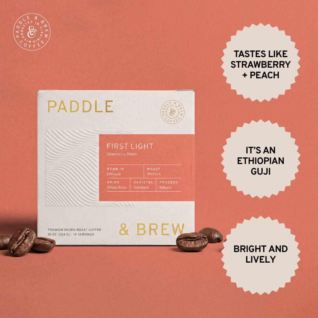 First Light Coffee with Peach & Strawberry Notes | Buy Now