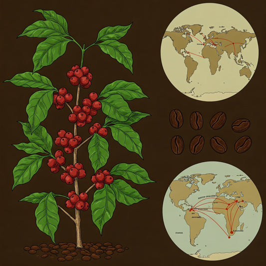WHERE did the coffee come from?
