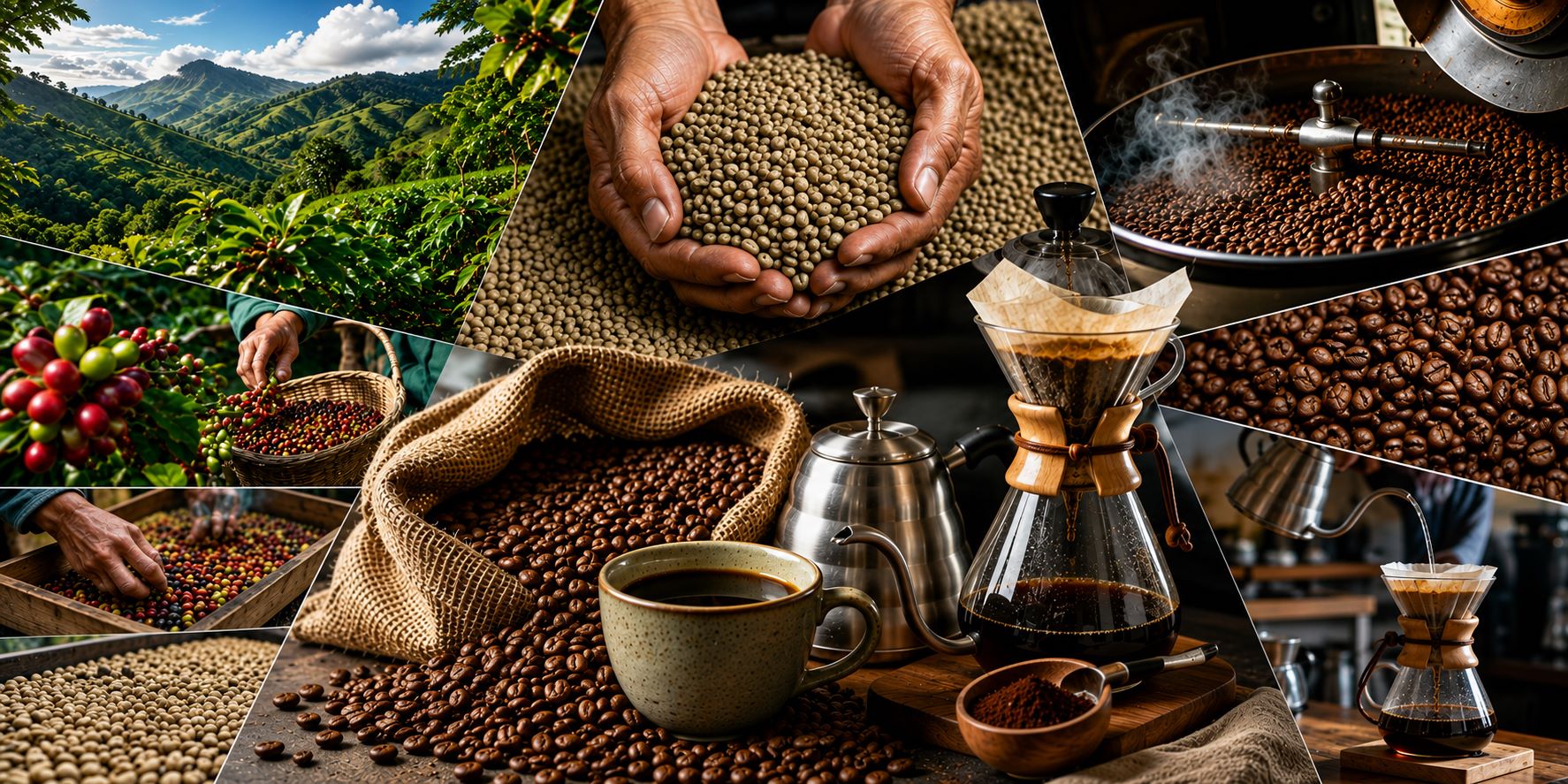 the complete guide to micro-roast specialty coffee-origins, processing, roasting, brewing, and choosing the right beans