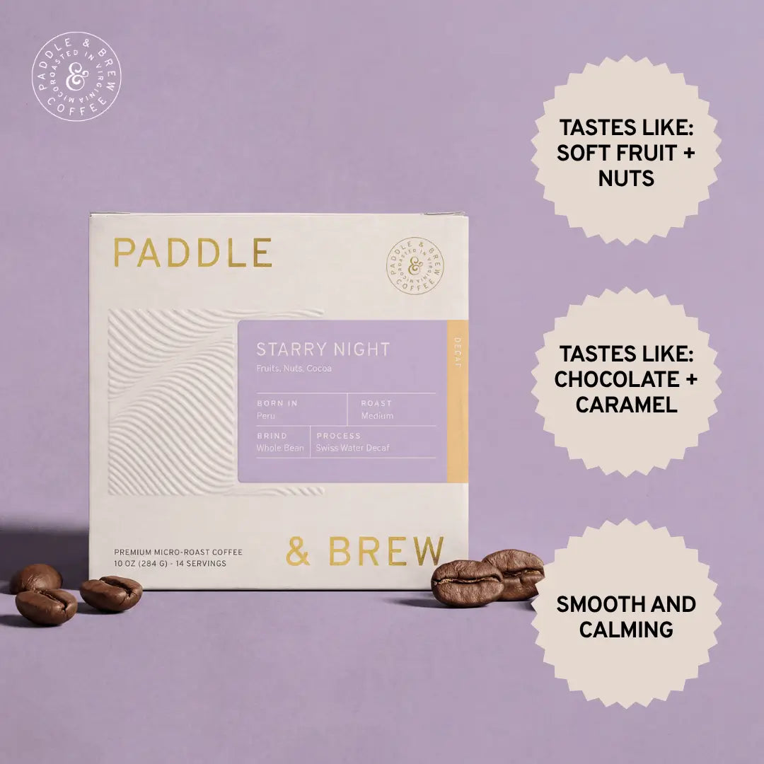 Paddle & Brew Starry Night Decaf