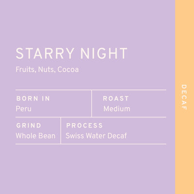 Paddle & Brew Starry Night Decaf