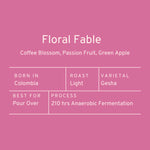 Paddle & Brew Floral Fable (Geisha)