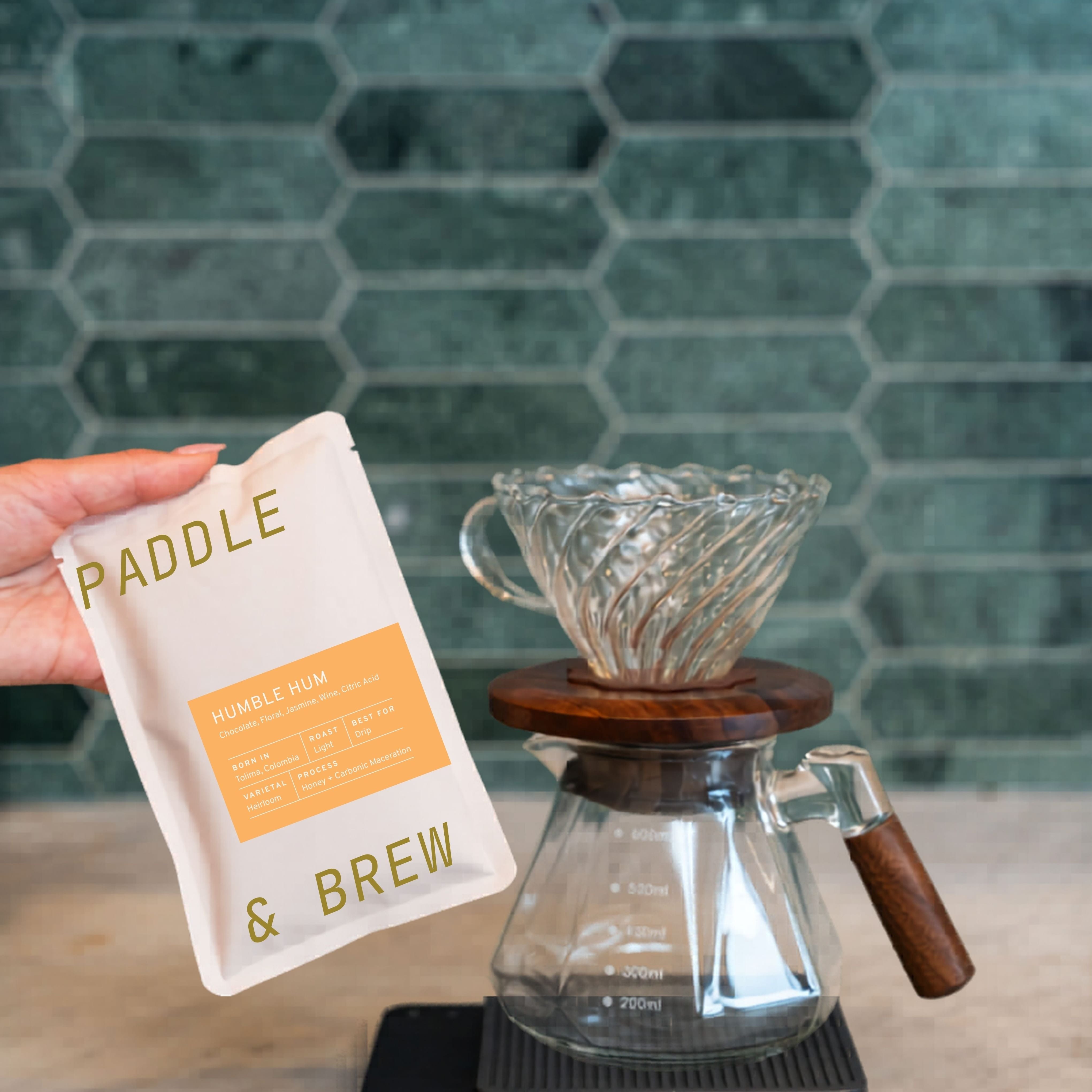 Paddle & Brew 1.76 oz / Whole Bean Humble Hum