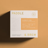 Bag of Humble Hum light roast coffee beans born in Colombia. Java ElEden specialty coffee.