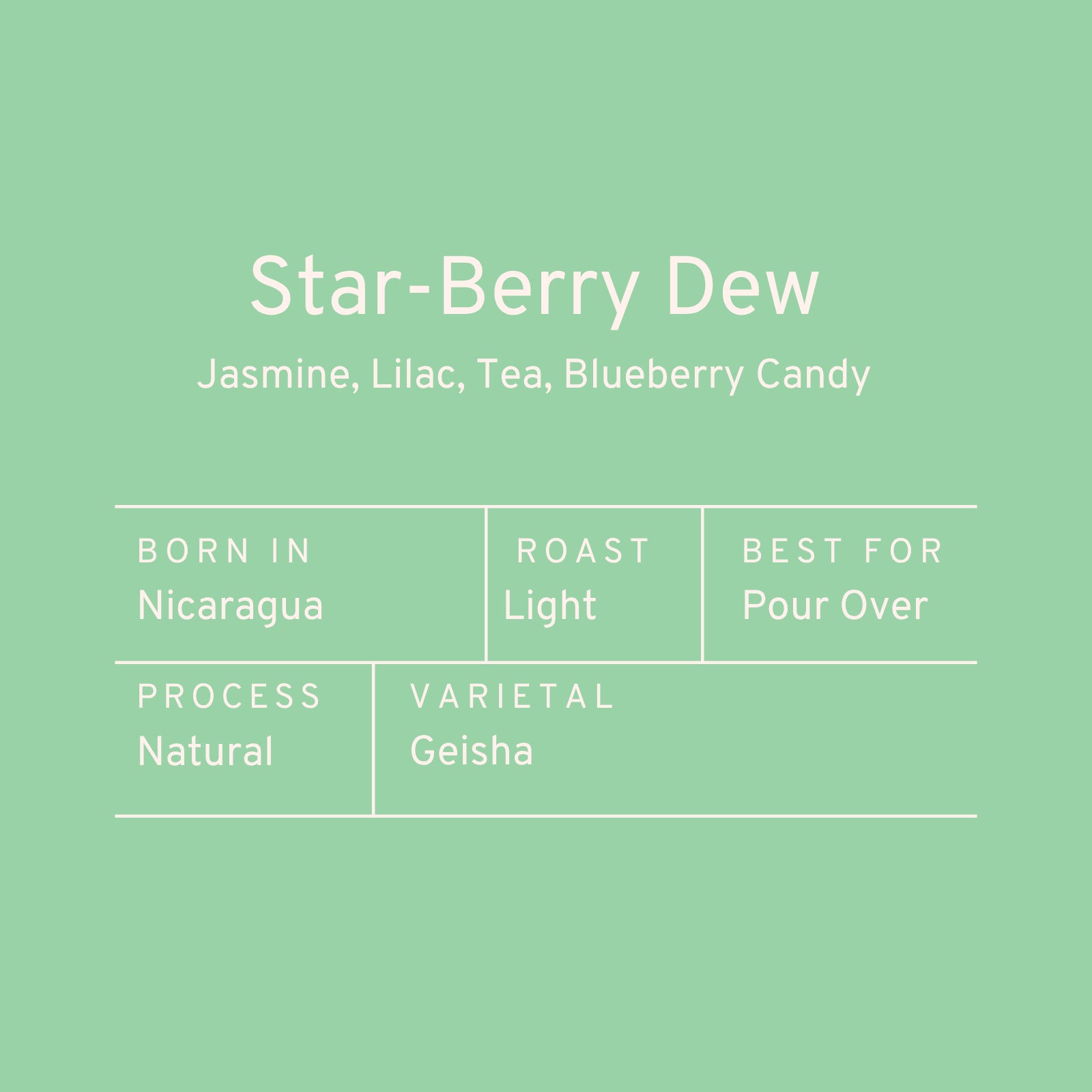 Paddle & Brew Star-Berry Dew (Geisha)